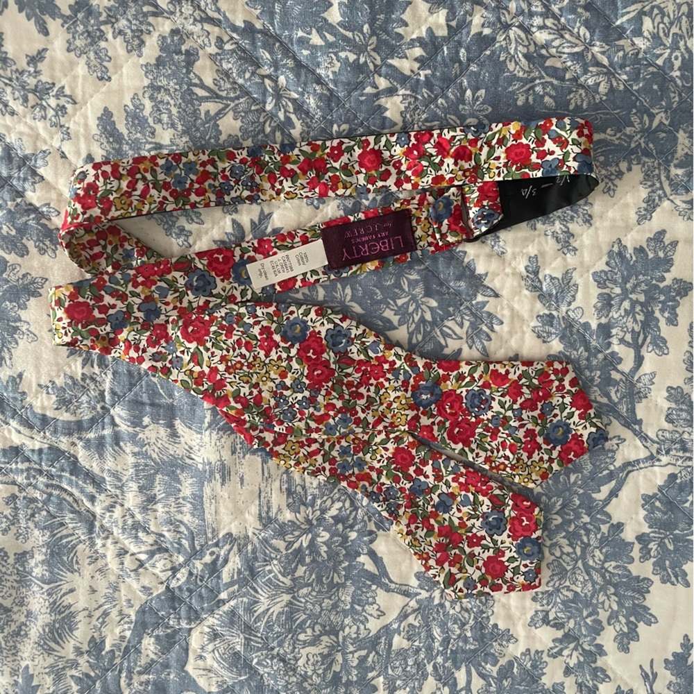 Liberty Art Fabrics for J. Crew Floral Bow Tie